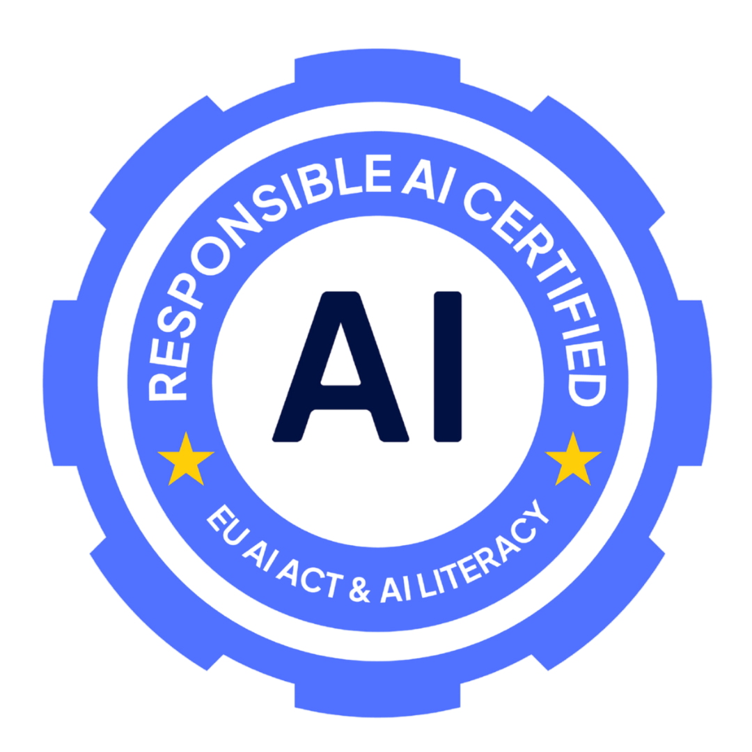 eduhouse_tekoälyä vastuullisesti -sertifikaatti