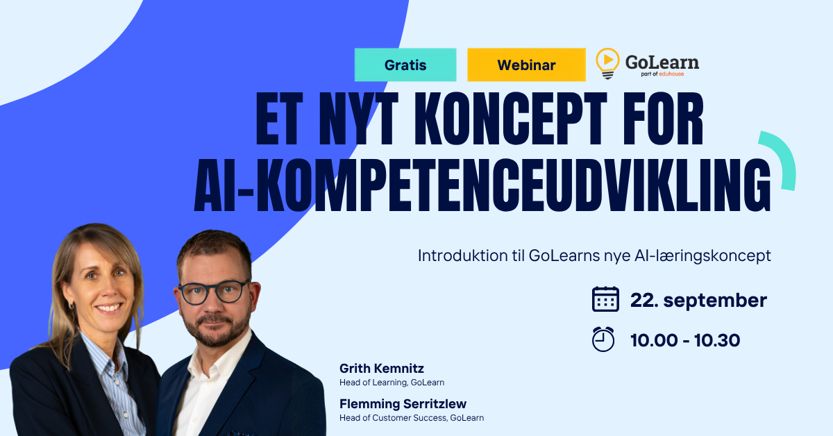 Et nyt koncept for AI-kompetenceudvikling