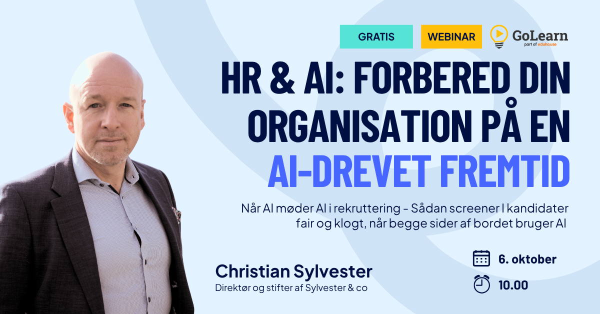 HR & AI: Forbered din organisation på en AI-drevet fremtid