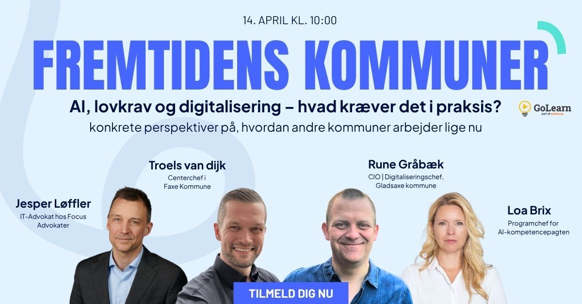 Fremtidens kommuner launch event 14. april